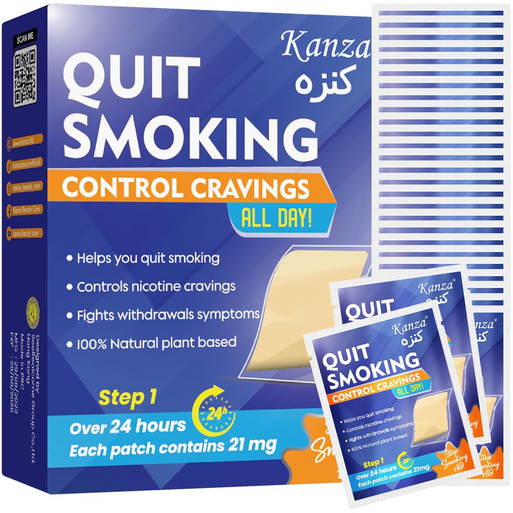 Buy KANZA Quit Smoking Patches Control Craving Through Out The Day
