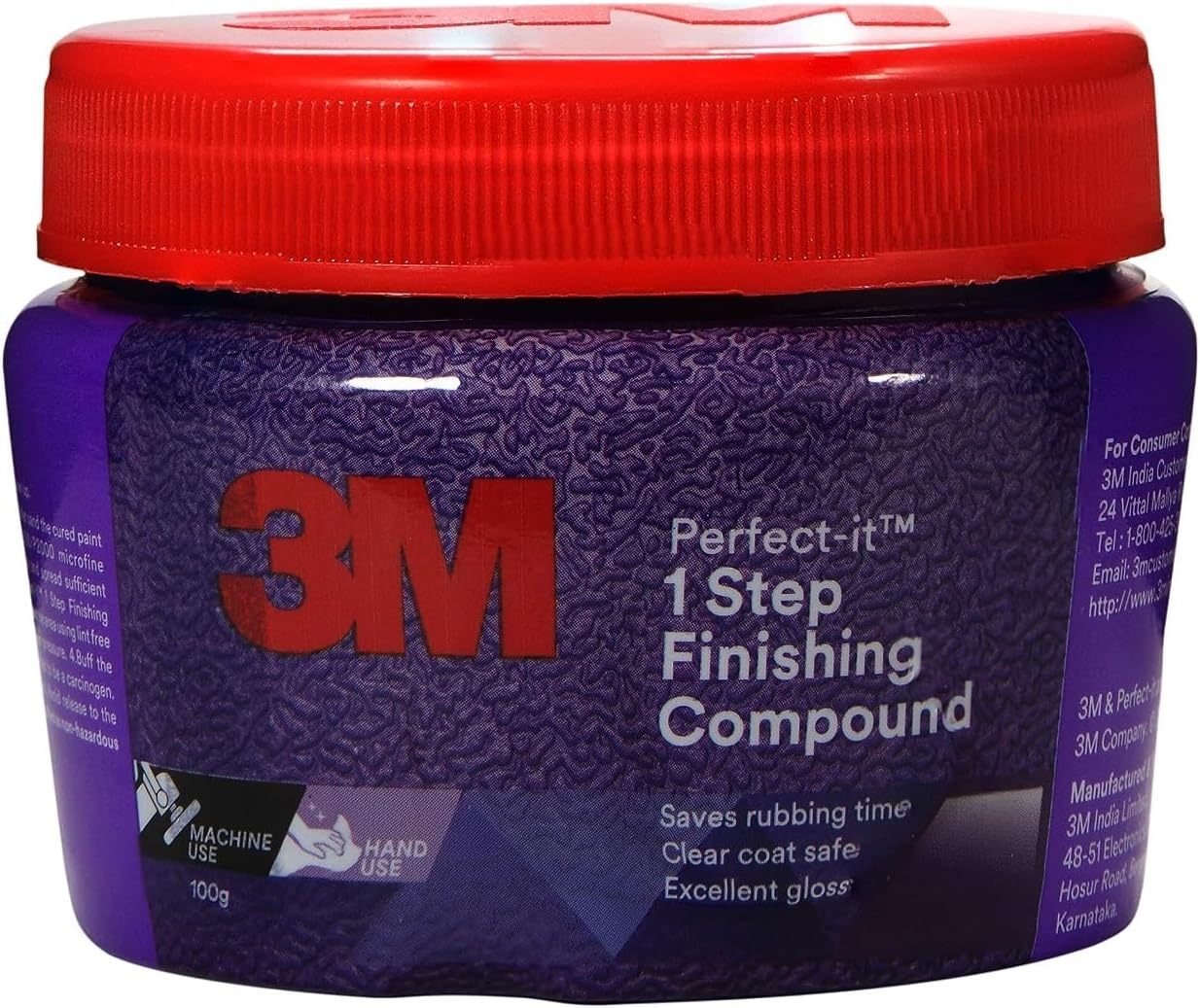 3M-PERFECT-IT 1-STEP FINISH COMPOUND, 100 G