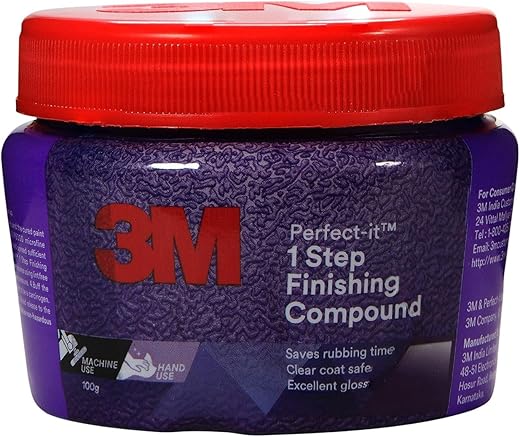 3M Perfect-It 1-Step Finish Blue & Red Compound, 100 G.