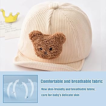 Amazon.com: Suxgumoe Unisex Baby Winter Hat, Toddler Bear Cartoon
