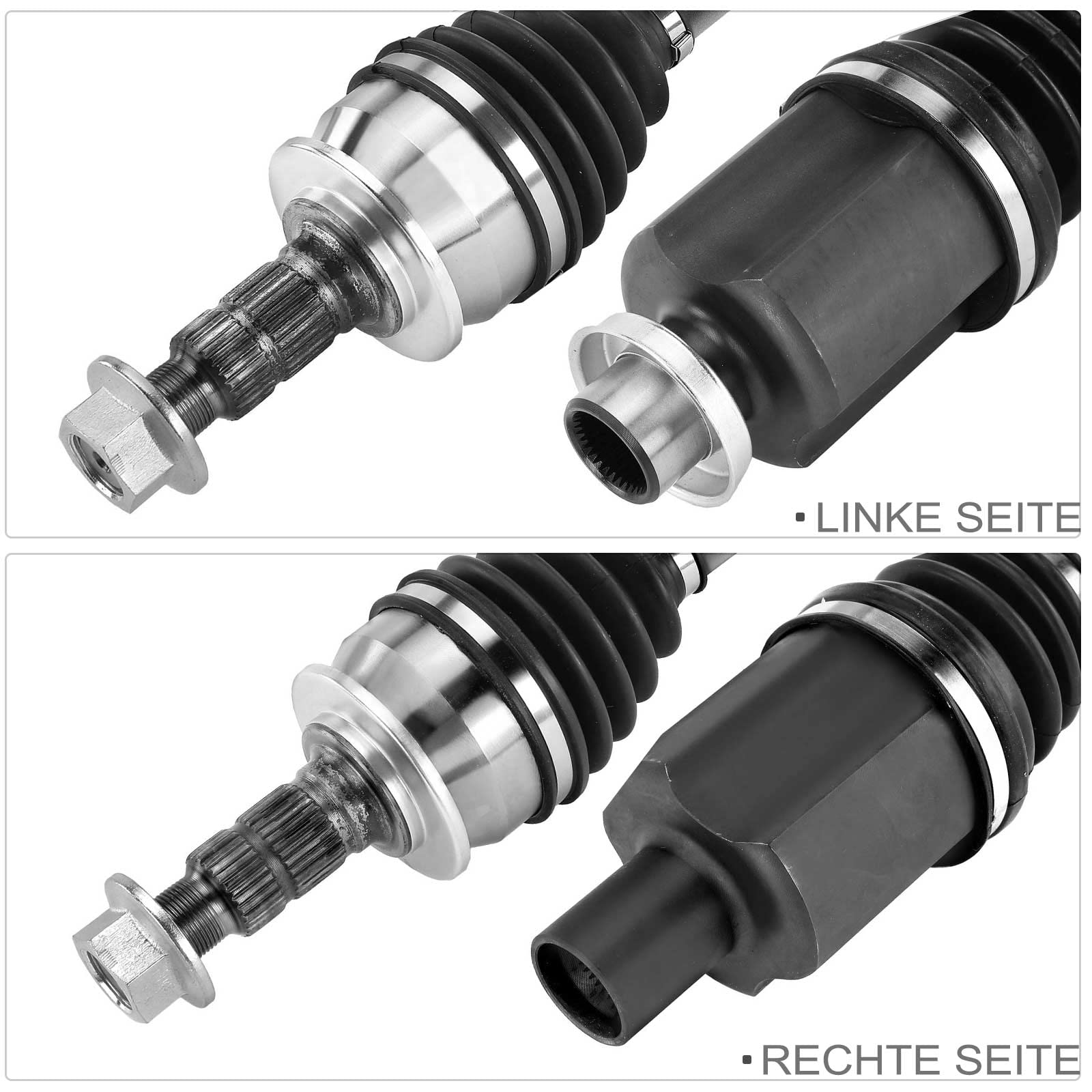 Frankberg 2 x wał napędowy, oś przednia, kompatybilna z Volt 1,4 l 2012-2022 Ampera R12 1,4 l 2011-2015, zamiennik # 20997647