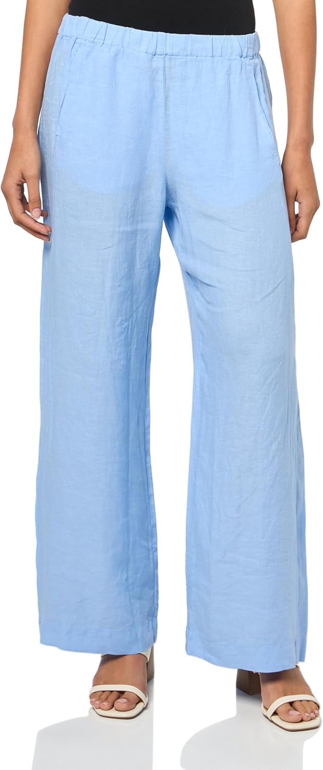 Velvet by Graham & Spencer Women's Stephanie Woven Linen Pants by Cleo Wade