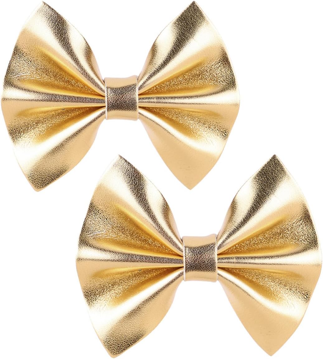 Gold Hair Clips, Bows Hair Barrettes Accessories,Hair Pins