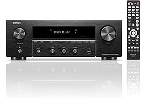 Denon AVR-4500H 9.4 Channel 8K AV Receiver with 3D Audio