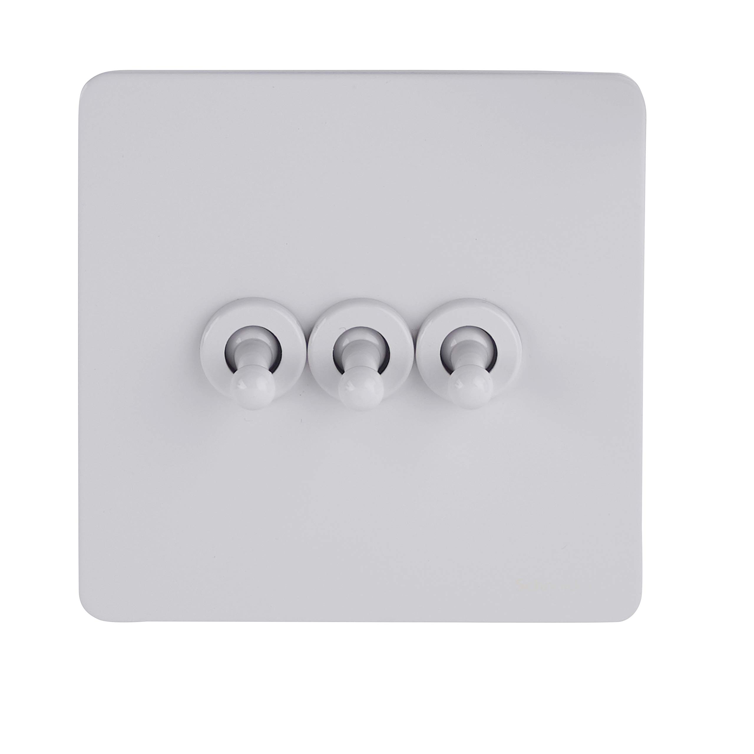 Schneider Electric Lisse GGBL20DPTDW: Interruttore A 2 Poli Per Asciugatrice, 20AX, Colore Bianco, Design Moderno E Sicuro