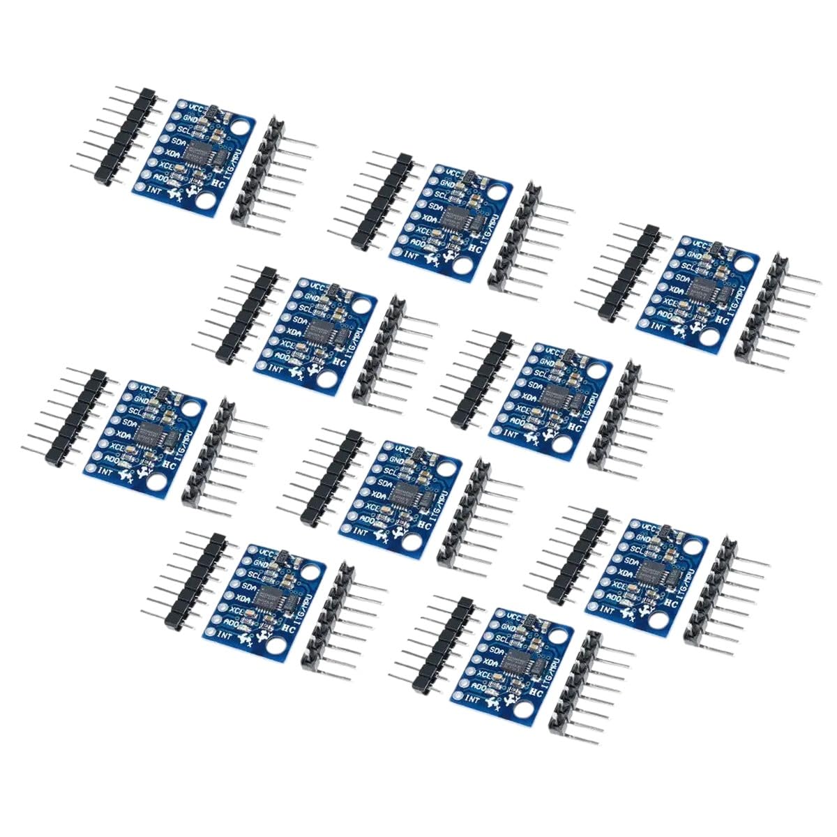 1-10Pcs GY 521 MPU-6050 3 Axis Analog Gyroscope Sensors Module MPU6050 3 Axis Accelerometer Board for Arduieno DIY