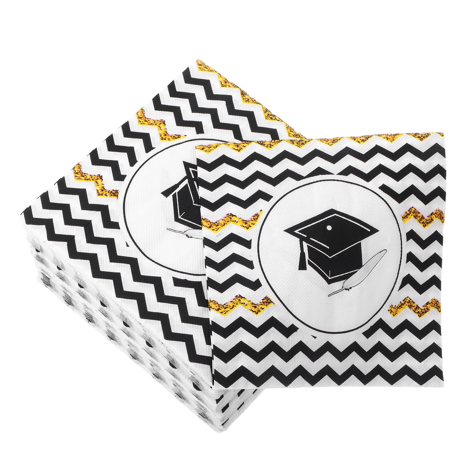 Recuerdos de graduación en interiores con servilletas de diseño único 8