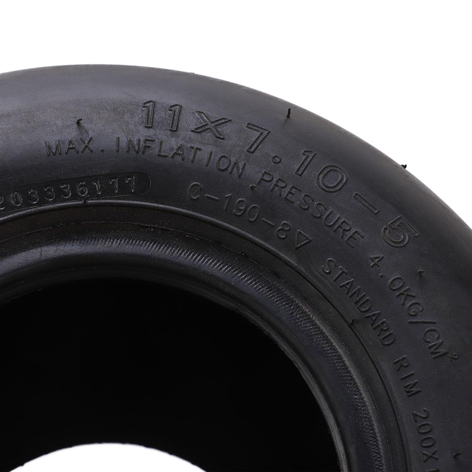 Tbest 11x7.10-5 Reifen & Felge Set - Hinterrad Für ATV, UTV & Go-Karts | Aluminiumlegierung | Schlauchlos 4PR