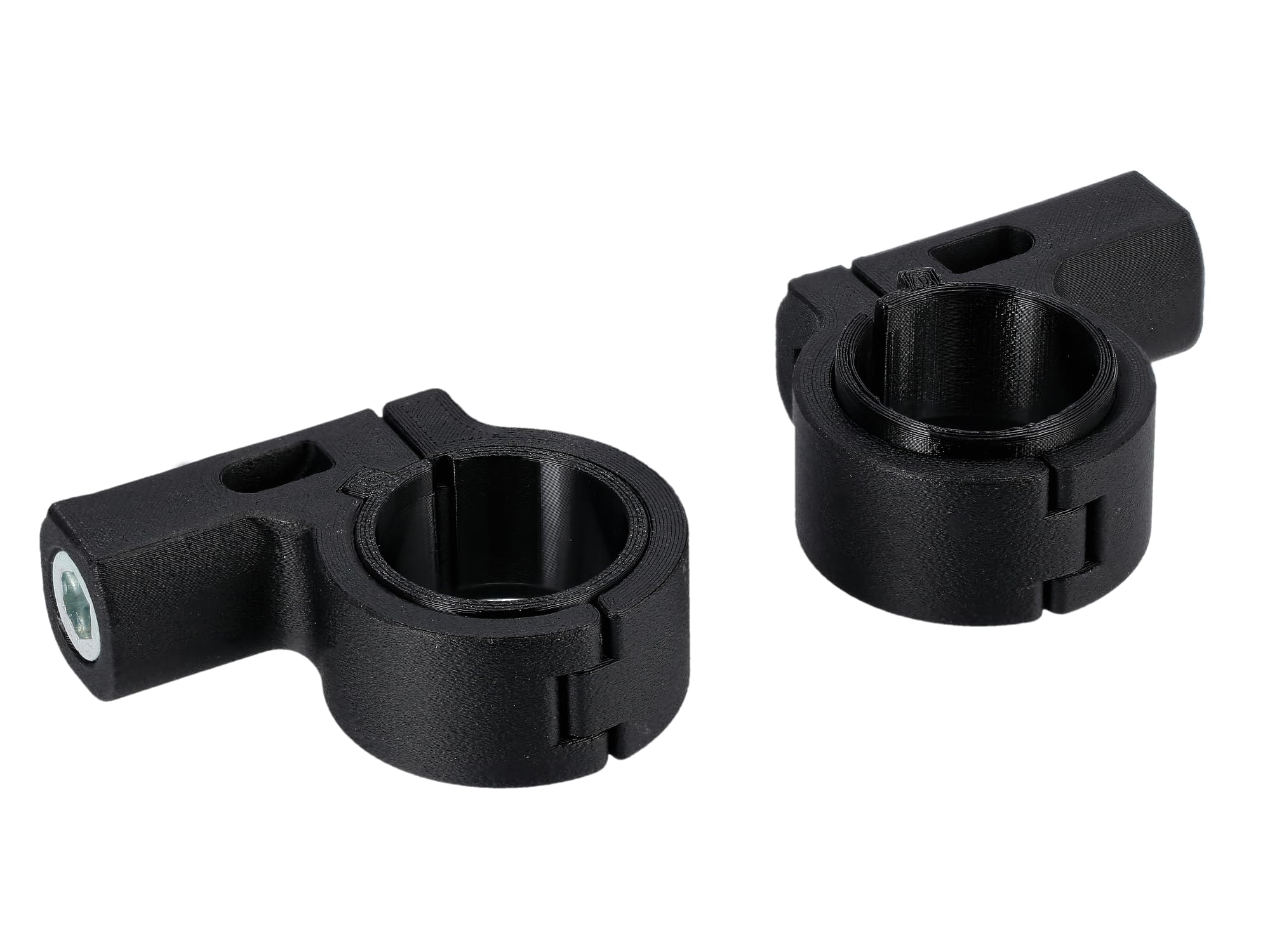 Set: front turn signal carrier, M8, LED - for Simson S51, S50, S70