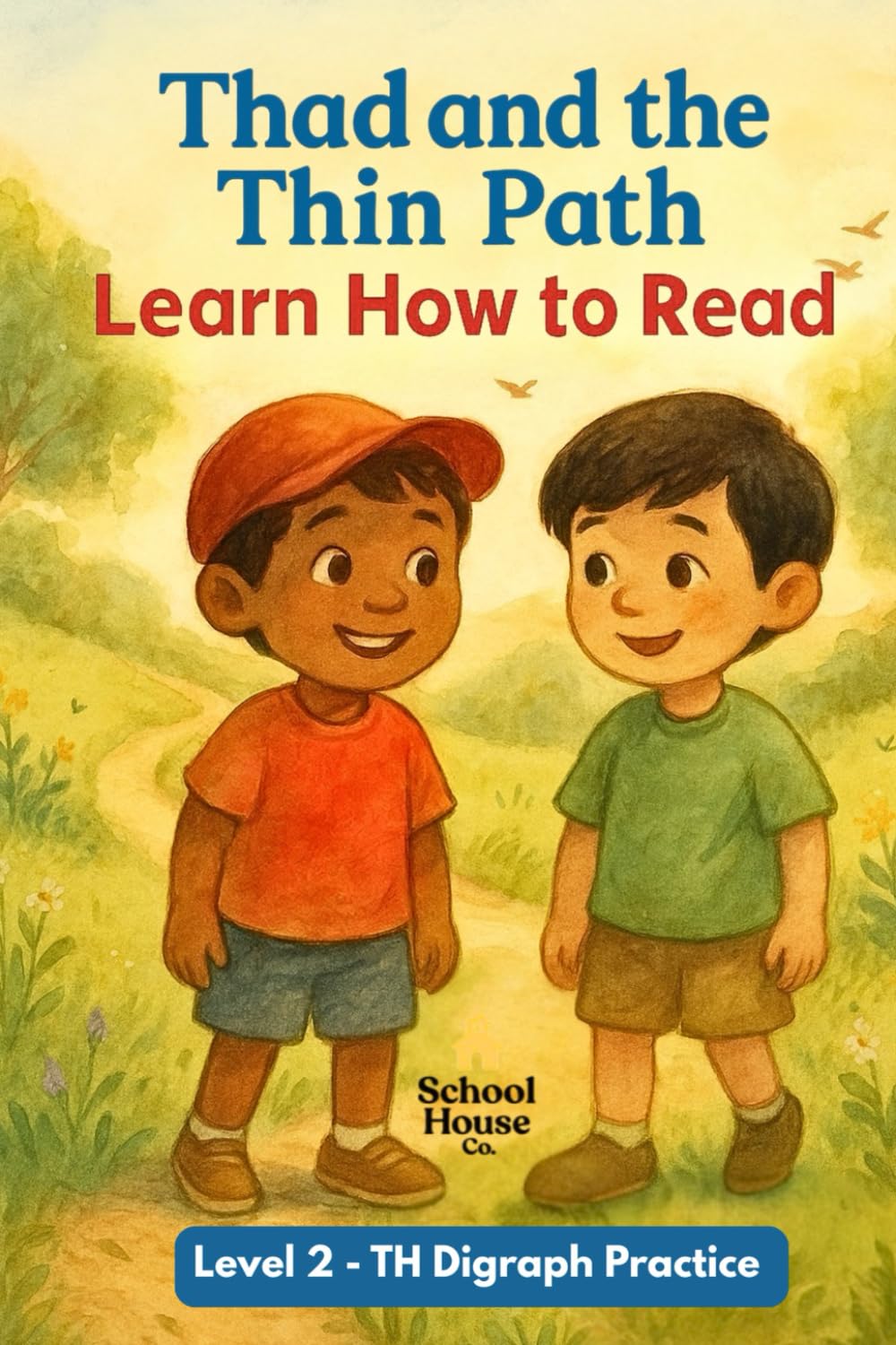 Thad and the Thin Path: Early Phonics Reader: TH Digraph + CVC Words for Beginning Readers (Learn to Read - Level 2)