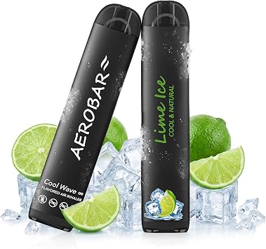 AEROBAR Breath Freshener Stick with Xylitol, Portable Freshener, Lime Ice