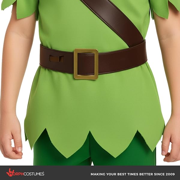 Morph Verde Disfraz Hada Del Bosque Niño, Disfraz De Heroe Bosque, Traje Carnaval Niño, Difraces De Halloween - 5
