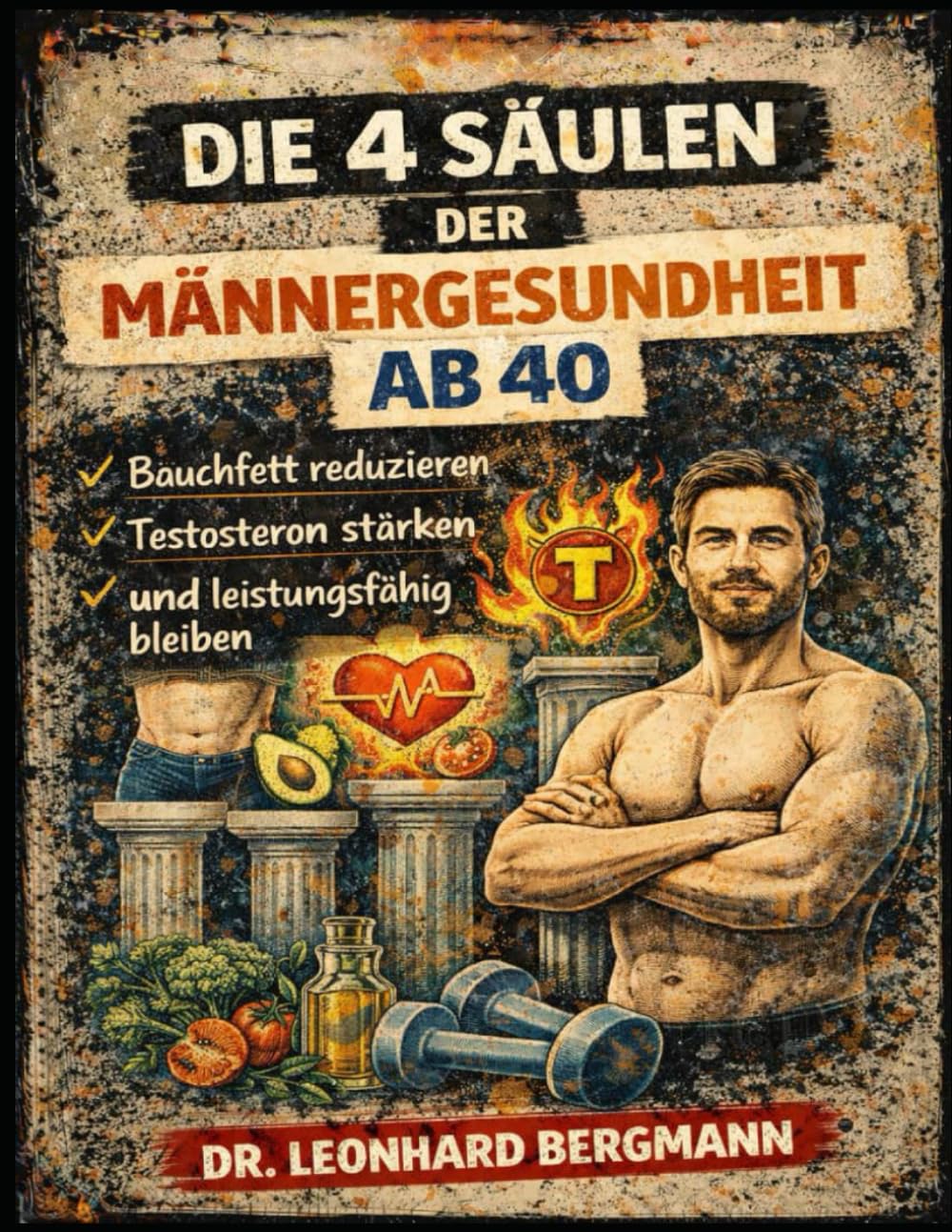 Die 4 Säulen der Männergesundheit ab 40: Bauchfett reduzieren, Testosteron stärken und leistungsfähig bleiben