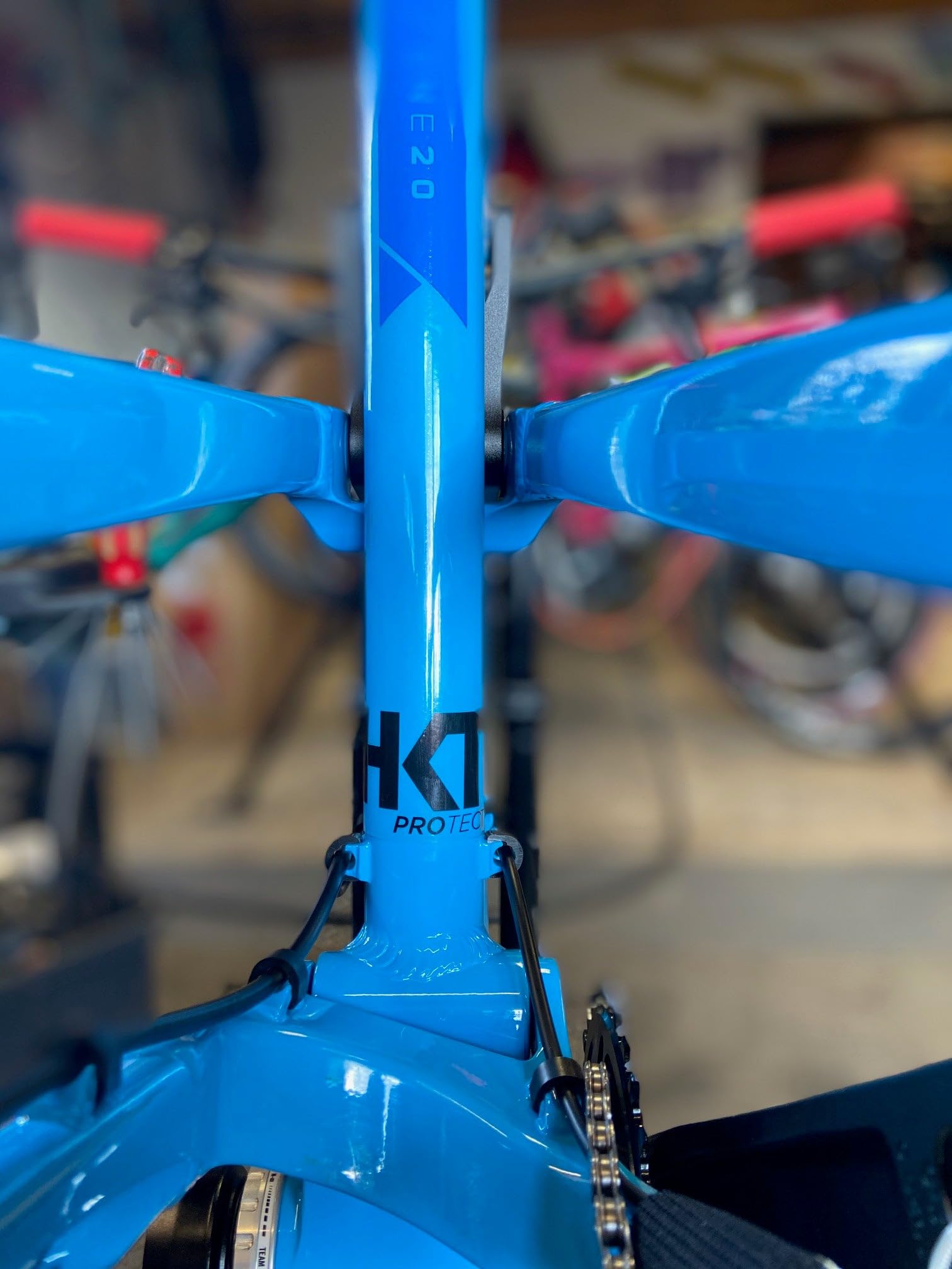 Kit de protection complet pour cadre de vélo (finition mate)