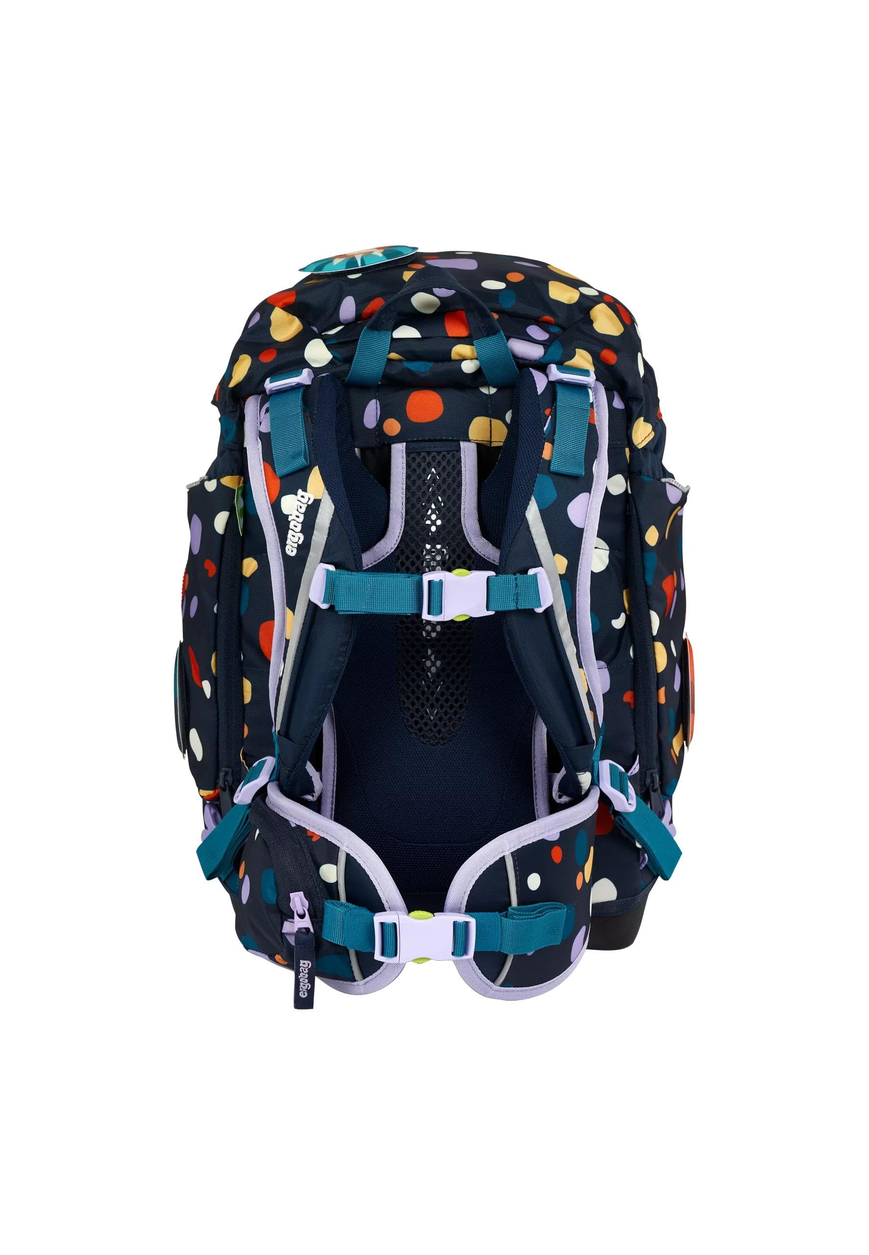 ergobag Pack Set ergonomischer Schulrucksack flexibel 6-teilig Set 1. Klasse Grundschule für Mädchen und Jungen