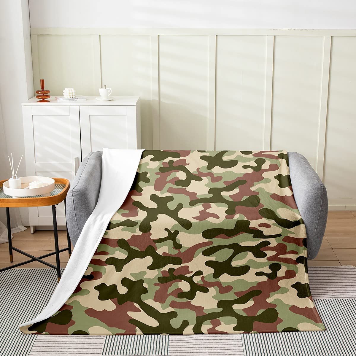 Coperta Morbida In Flanella Per Autismo E Bambini - Plaid 101x127 Cm - Regalo Coccola Per Divano E Letto