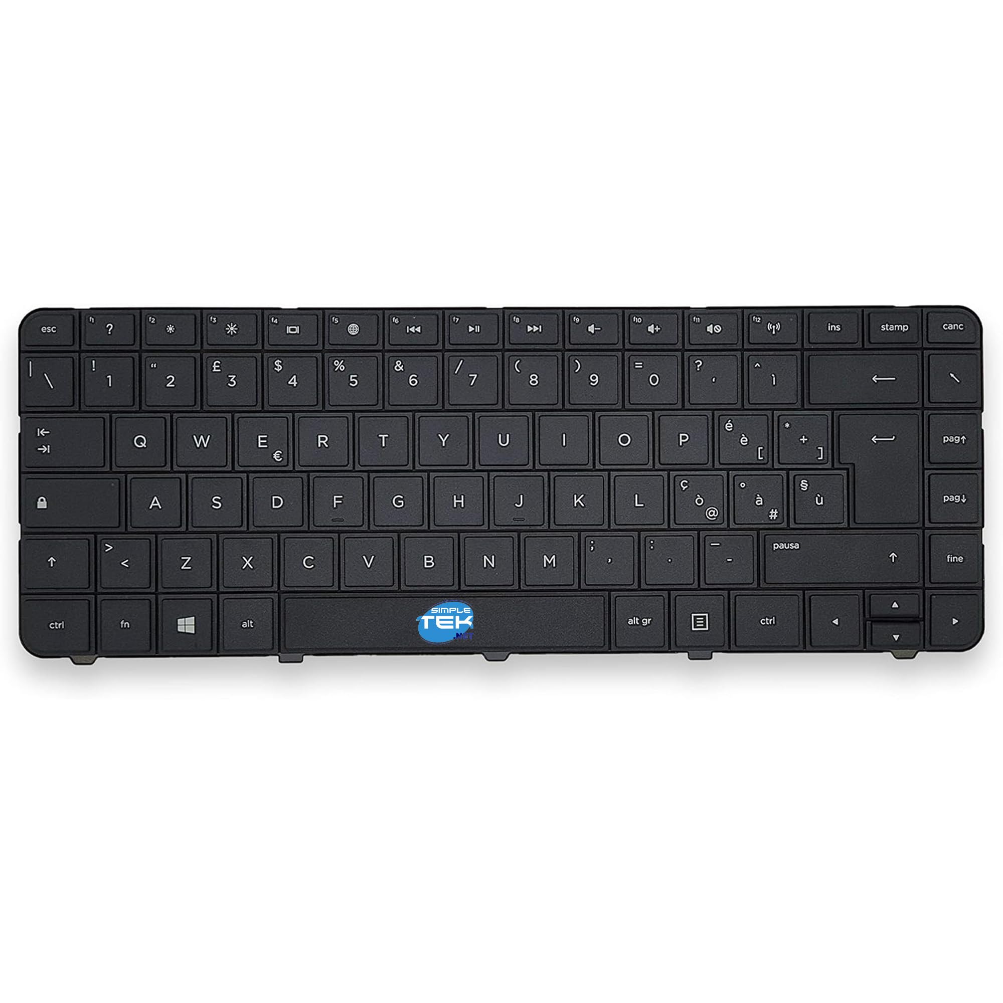 Clavier 636191-001 pour corriger les touches bloquées ou cassées