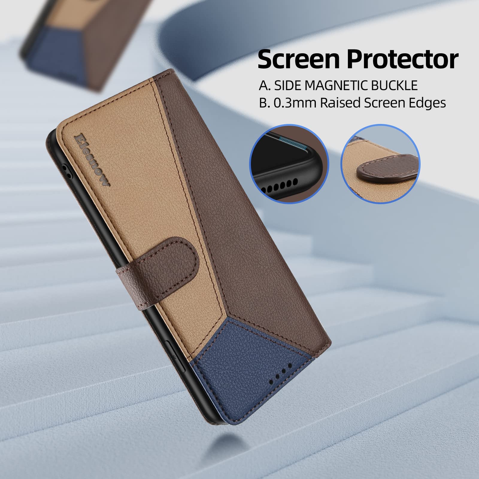 TOUCASA Cover per iPhone 11 Pro (5,8 Pollici), Custodia Flip
