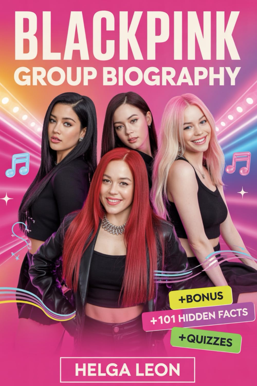 BlackPink Group Biography: The Full Story of Jisoo, Jennie, Rosé, and Lisa — Featuring 101 Hidden Facts, Untold Stories, and Fun Fan Trivia Quizzes