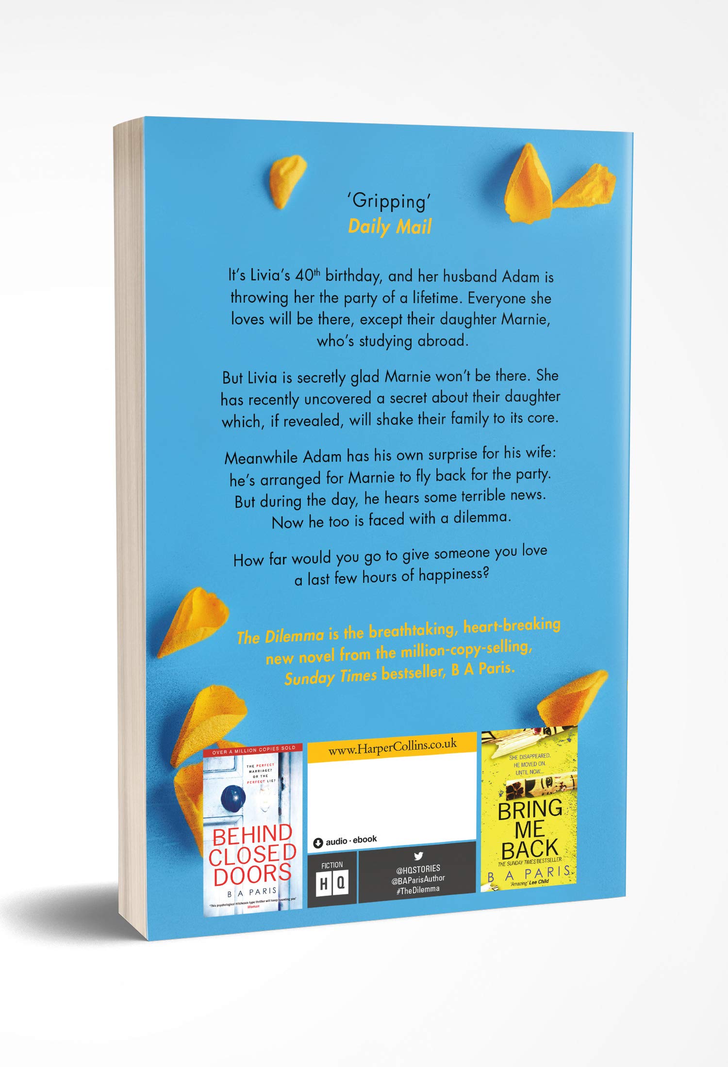 The Dilemma: An emotional and dark family drama thriller from the bestselling author of the global phenomenon Behind Closed Doors, perfect for fans of Alice Feeney in 2026