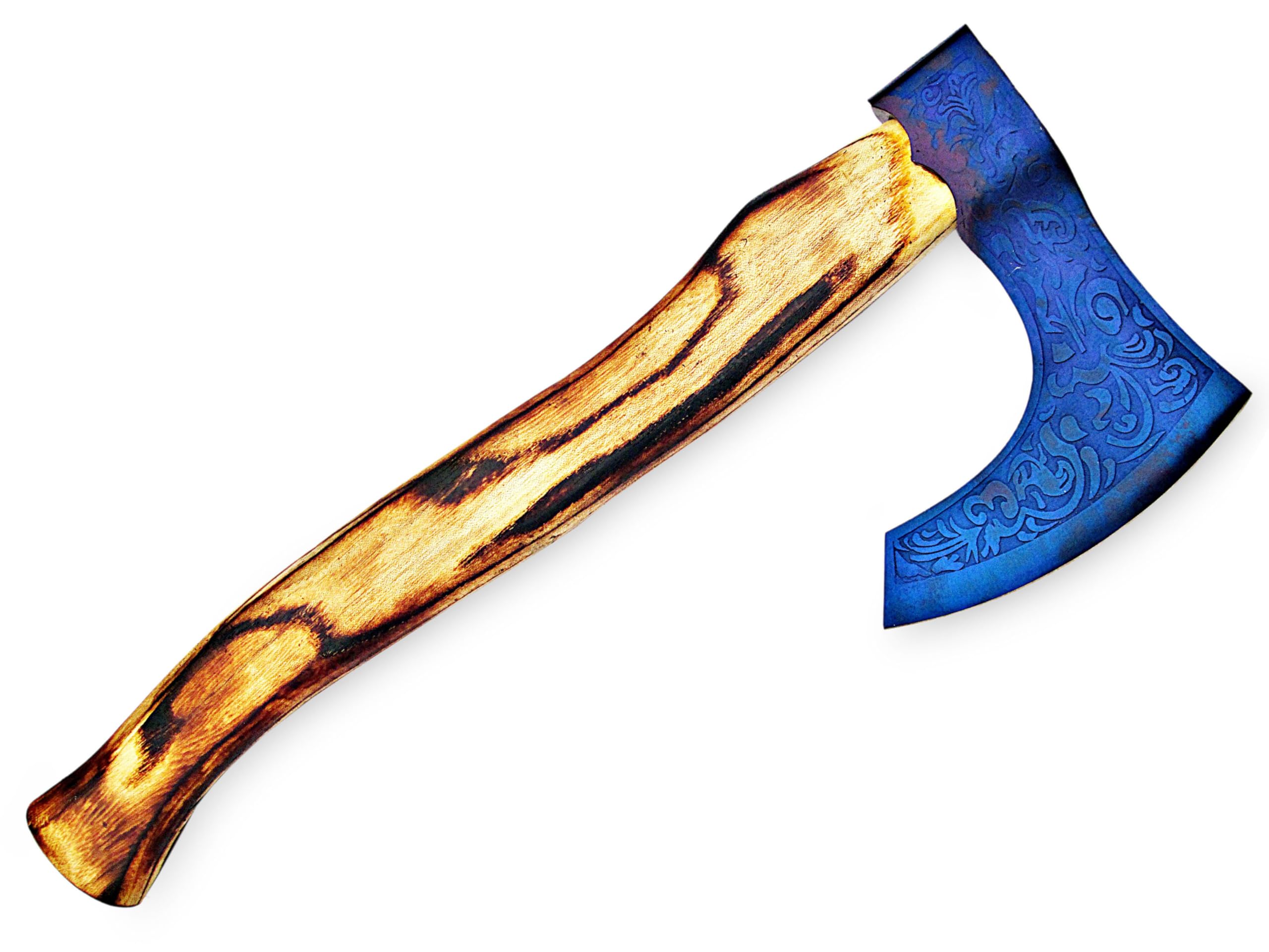 Hache viking en acier forgé à la main, type C (60 cm.) ⚔️ Boutique Épées