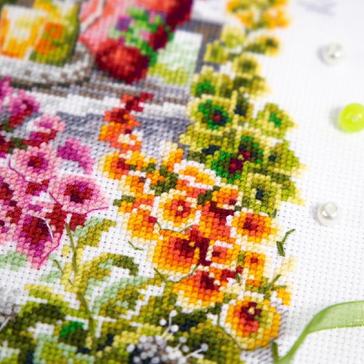 Amazon | マジックニードル クロスステッチ 刺繍キット 大人と初心者