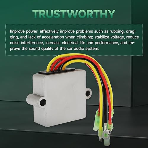 Miniatura 6 de SCITOO Regulador de Voltaje Rectificador Para Fueraborda Mercury Mariner 815279-3 883072 815279T