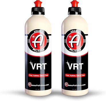 Adams Silica Infused VRT Tire & Trim Dressing - Durable UV Protection and Water Repellent - Leaves a Crisp Freshly Detailed Look - Dress Tires or Trim Without Worry of Slinging 2-Pack