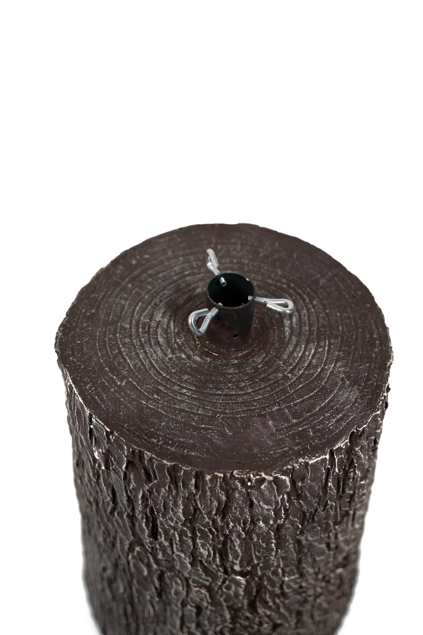 XONE Soporte para árbol de Navidad | Soporte de árbol de Navidad con aspecto de madera, medidas Ø35xH45cm