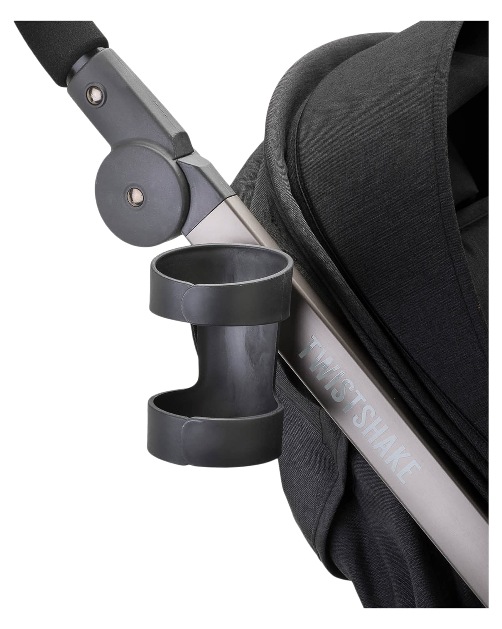 TWISTSHAKE Porte-gobelet pour Poussette Tour, Noir