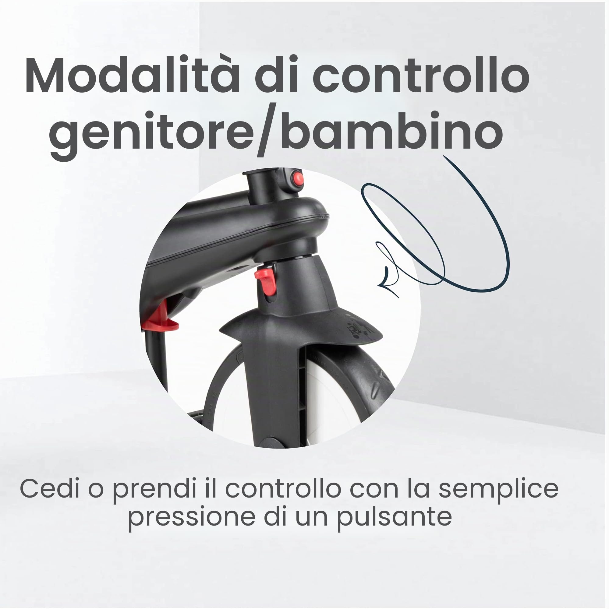 smarTrike STR5 - Trike pieghevole per bambini, con certificazione per passeggino da 1 a 3 anni, 7 in 1, multi-stadio (nero e bianco)