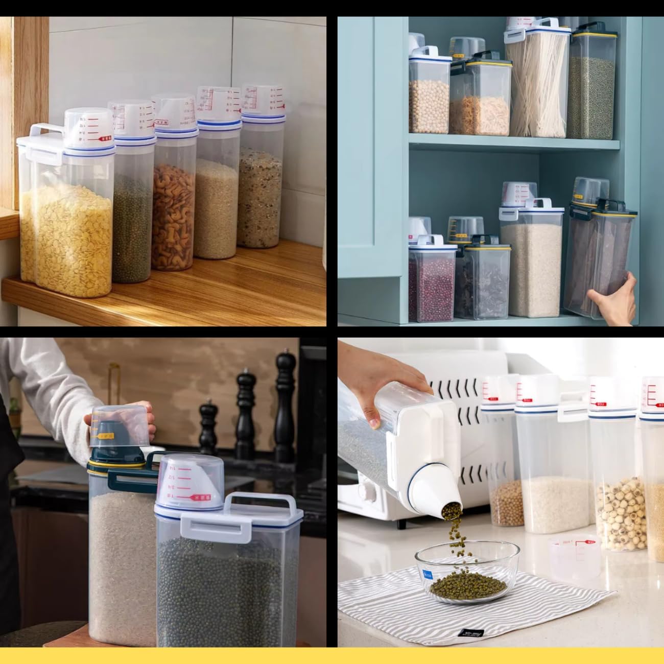 Análise do Pote Hermético 2L: descubra como organizar sua despensa com estilo! 6 71NCwNAVgyL. AC SL1300