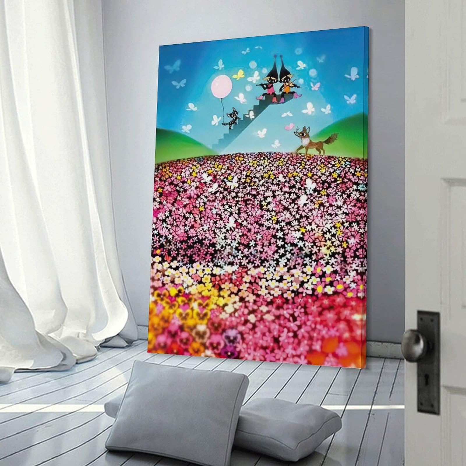 Amazon.co.jp: 藤城清治 アート ポスター (18) ウォールアート 絵画