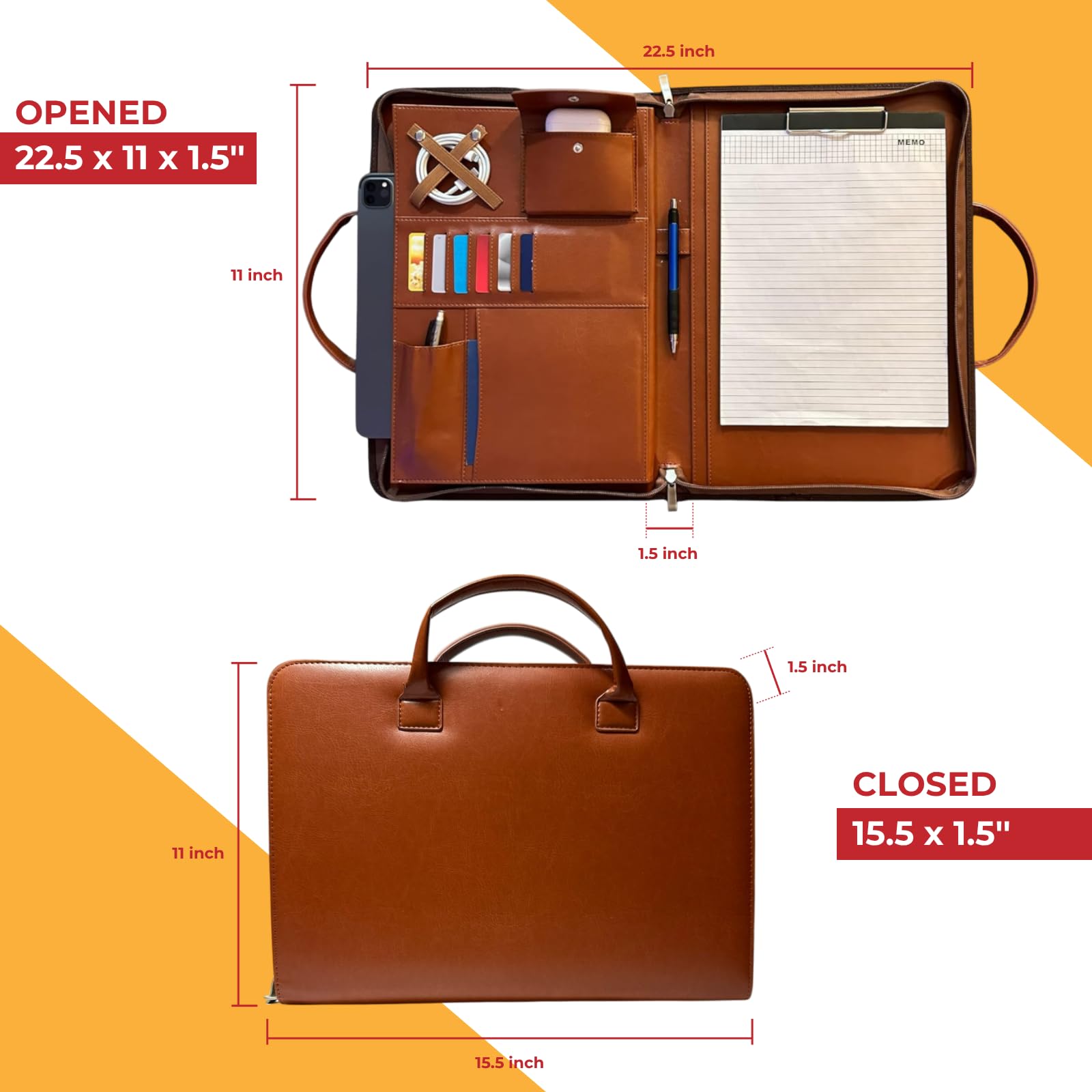 Funtacy Padfolio Ring Binder