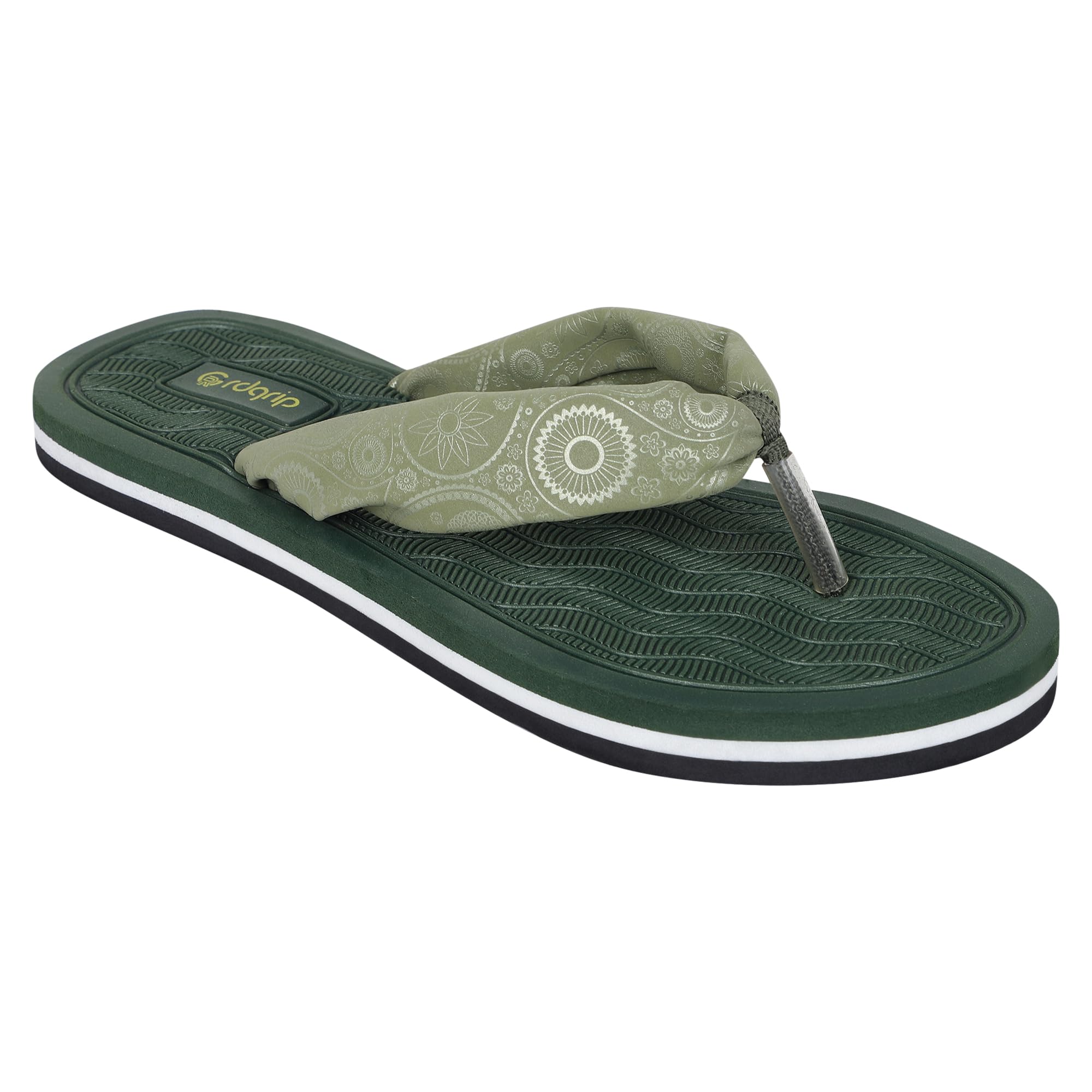 Womens Comfort Flip Flops | Soft Padded Fabric Straps Cushioned Footbed Lightweight Anti-Slip Sole | Durable Casual Slippers for Indoor Outdoor Travel & Beach Use-image-28