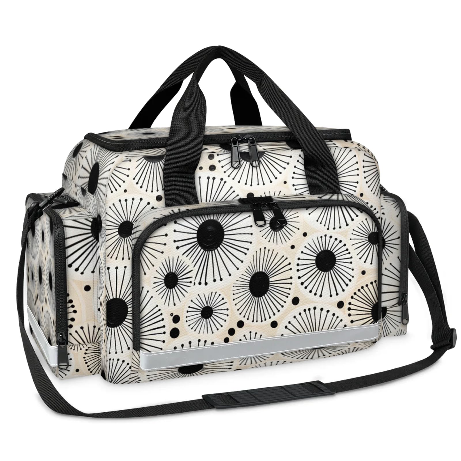 GzLeyigou First Aid Bags Empty, Heroic Aztec Emergency Bag First Aid Kit Multiple Compartment Kit Carrier On Call Trauma Bag For Paramedics Emergency Medical Supplies Kit