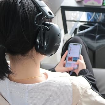 Noise Canceling Headphones with 24dB NRR, 3.5mm Wired Connection