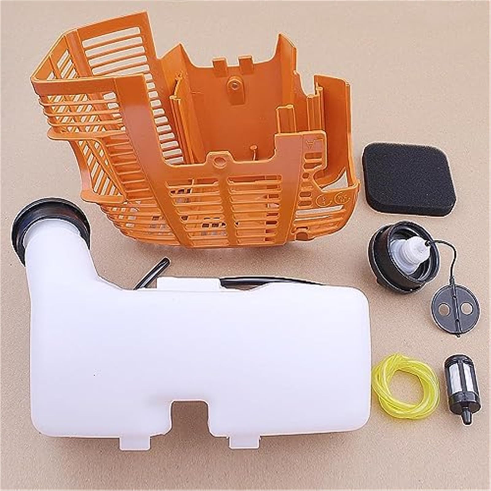 Zestaw pokrywy zbiornika paliwa gazowego, dla STIHL, FS75 FS80 FS80R FS85 FS85R Przycinarka Kosiarka do krzaków 4137 350 0410 4137-080-1601 Zestaw korków wlewu paliwa