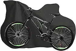 Capa Cobrir Bicicleta Preta Impermeável Sol e Chuva - Bike aro 20 até 29