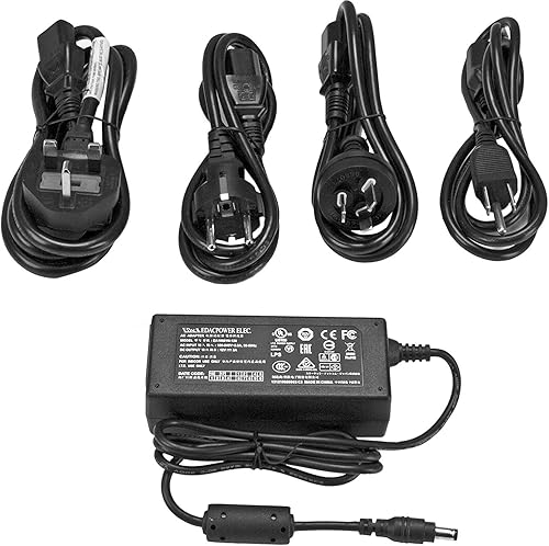 Miniatura 6 de StarTech.com Adaptador de corriente CC - 12V, 2A - Adaptador de corriente de repuesto universal (NA, EU, UK, AU) (SVA12M2NEUA)