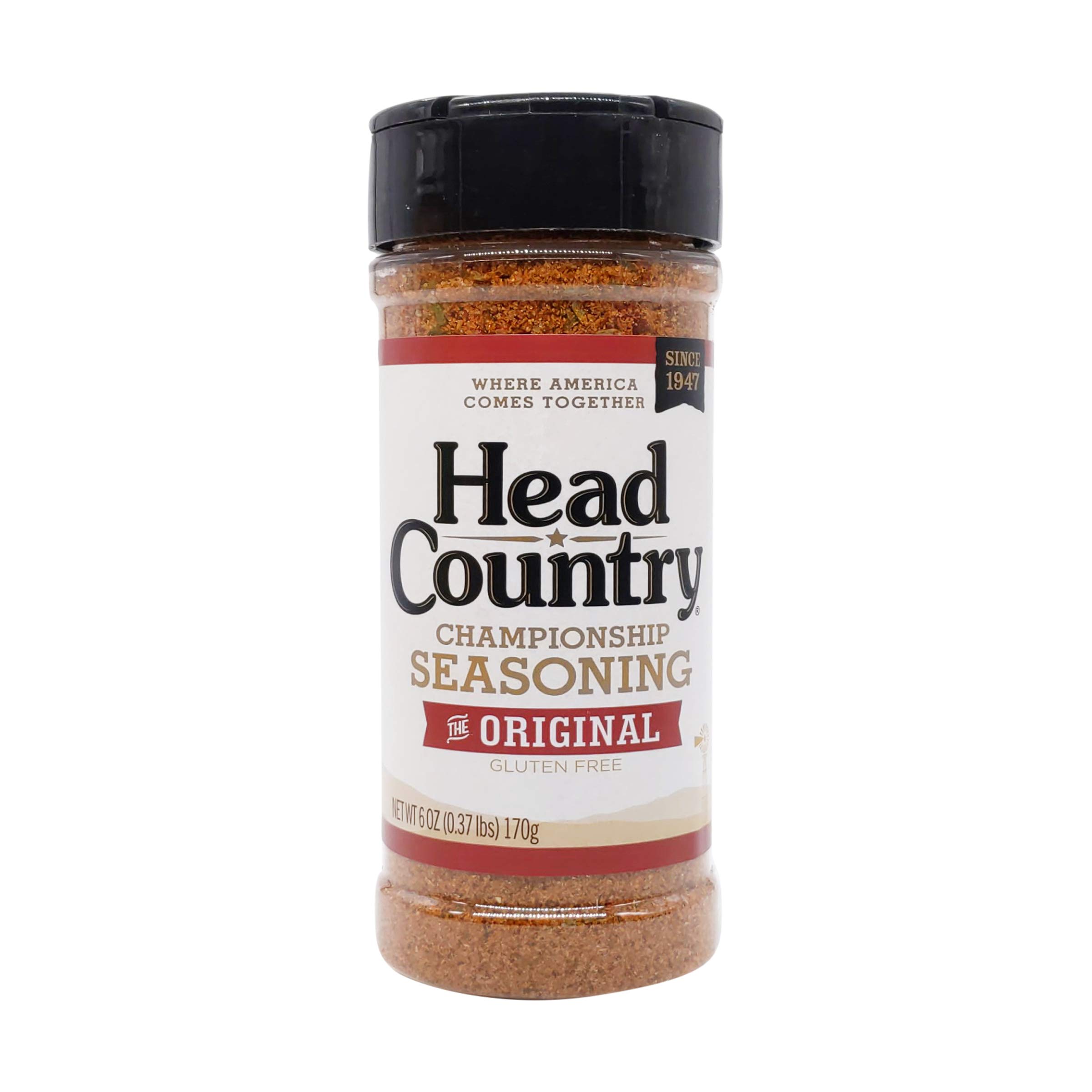 Championship Seasoning, Original | Gluten Free, MSG Free, All-Purpose Barbecue Seasoning | Bold & Herbal Dry Spice Rub To Boost The Flavor Of All Your BBQ Favorites | 6 Ounce