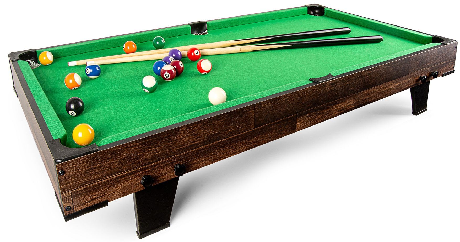 Tavolo Multigioco per Ragazzi e Adulti – Calcio Balilla, Biliardo, Air Hockey, Ping Pong e Altri Giochi, Tavolo in MDF Solido, Multifunzionale per Casa e Divertimento, 4in1, 15 in 1