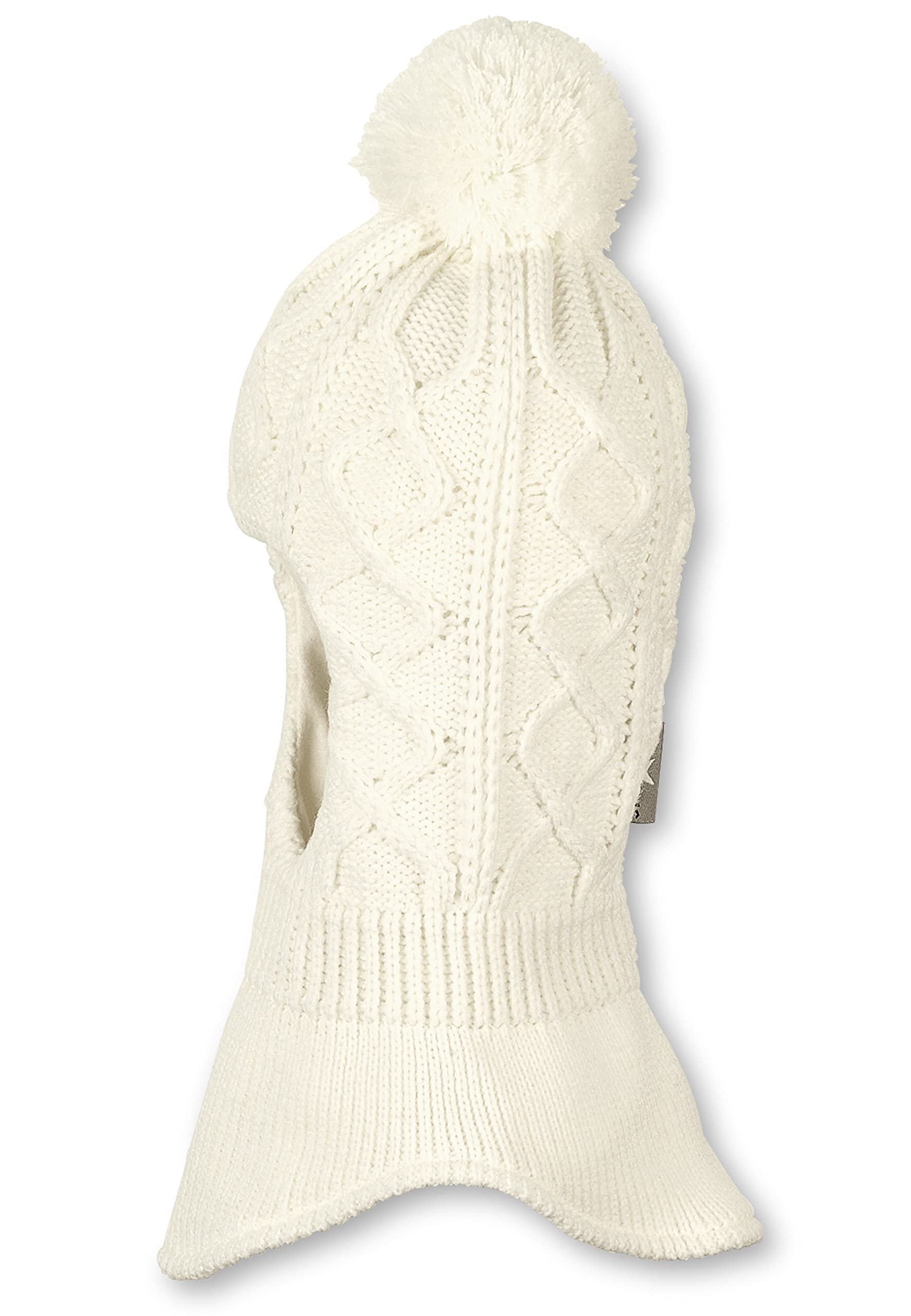 Sterntaler Baby Mädchen Schalmütze Kleinkinder Schalmütze Bommel Strick