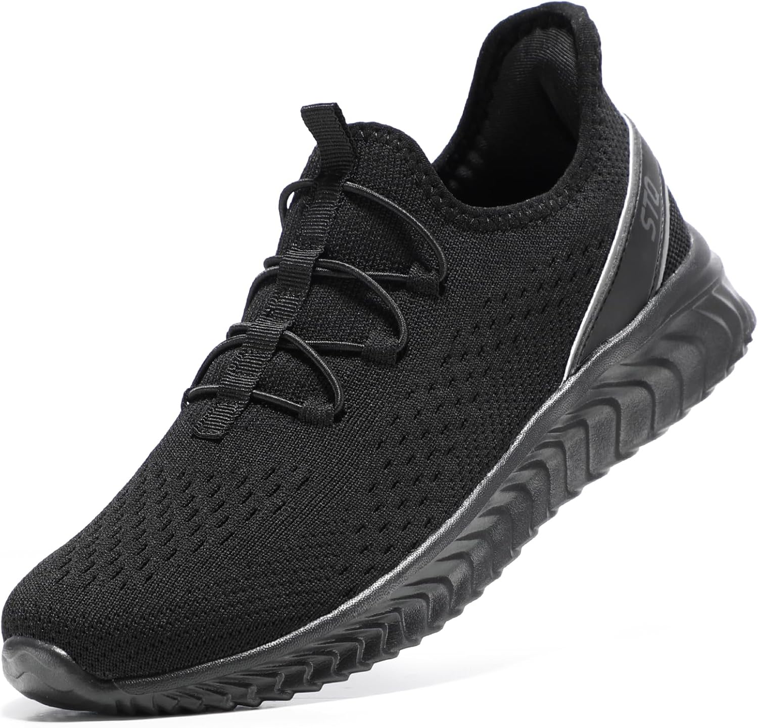 STQ Womens Orthopedic Walking Shoes Comfortable Slip on Sneakers for Plantar Fasciitis