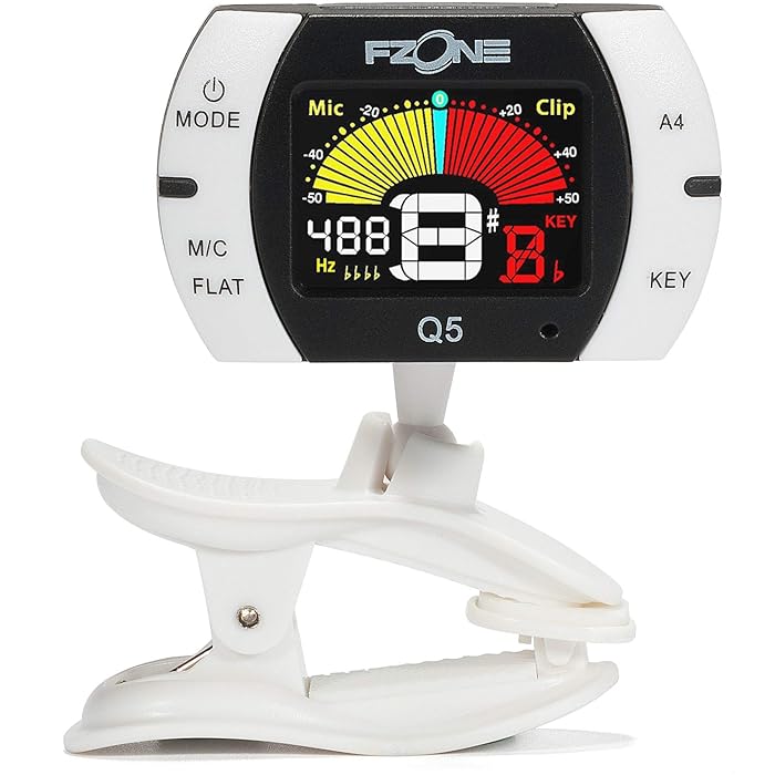 Buy Chromatic Clipon Tuner for Guitar, Bass, Violin, Ukulele, Banjo