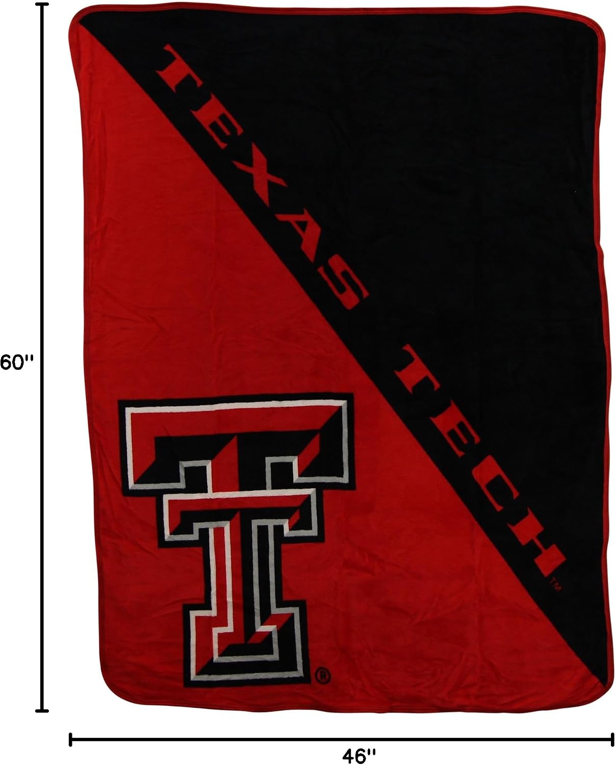 Northwest NCAA Unisex-Adult Micro Raschel Throw Blanket
