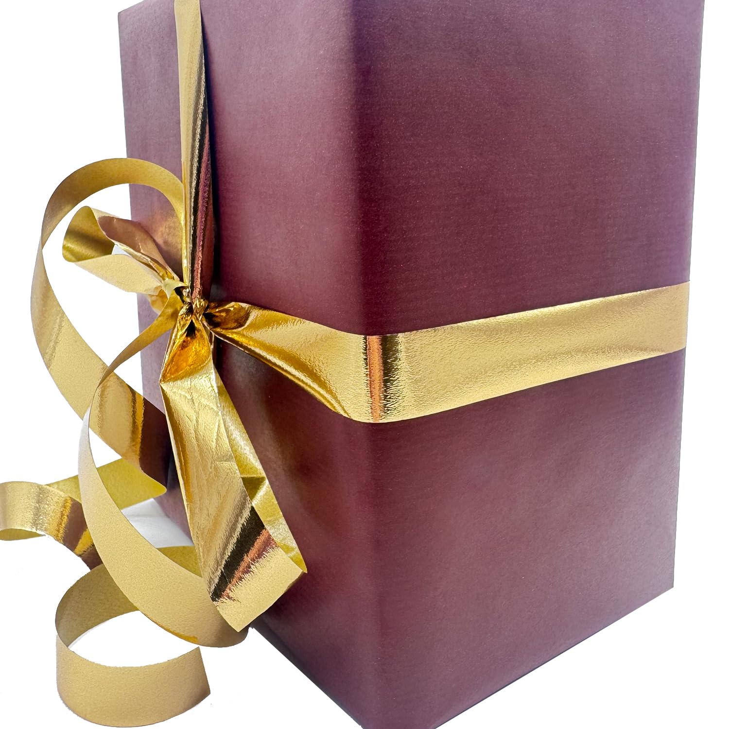 PAKOT | Papel de Regalo Kraft Verjurado – Bobina – Granate – 70 cm x 100 m – 1 Rollo para Envolver Regalos, Packaging, Tiendas y Presentaciones