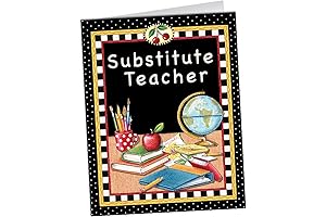 Teacher Created Resources Substitute Teacher Pocket Folder (4834)