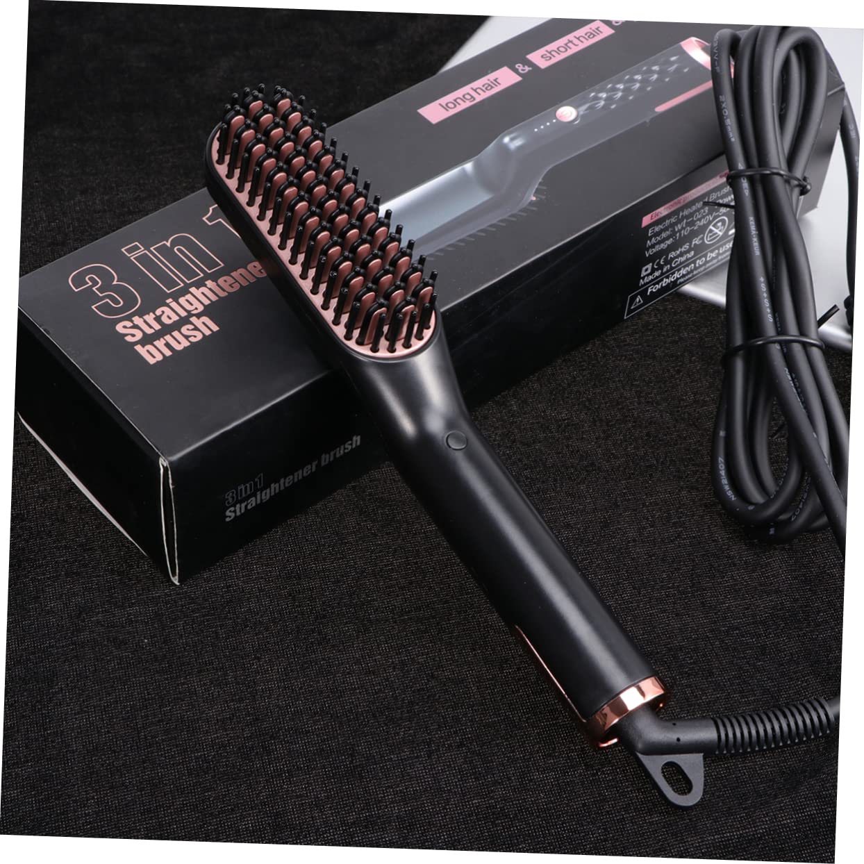 CALLARON Pettine Per Pettine Per Parrucchiere Della Pulizia Baffi Materiale Sicuro Per Manico Design Piccolo Portatile