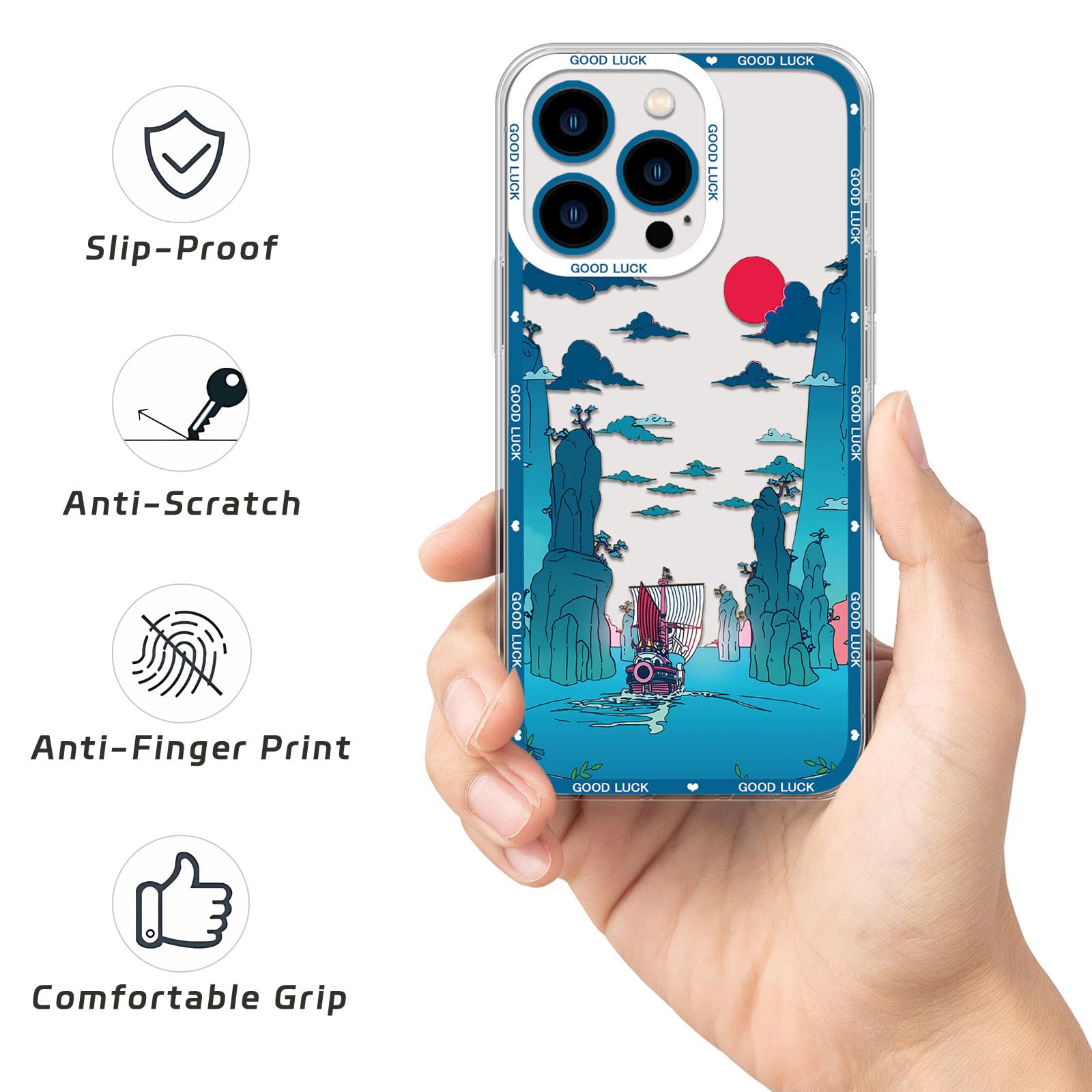 Amazon.com: Anime Phone Case for iPhone 16 Pro Max, Cartoon Anime